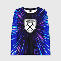 Женский лонгслив West Ham neon energy