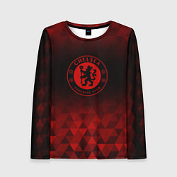 Женский лонгслив Chelsea red poly