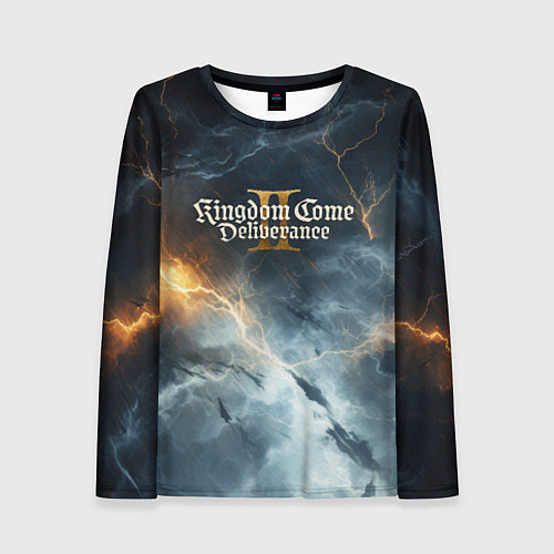Женский лонгслив Kingdom Come Deliverance 2 молнии / 3D-принт – фото 1