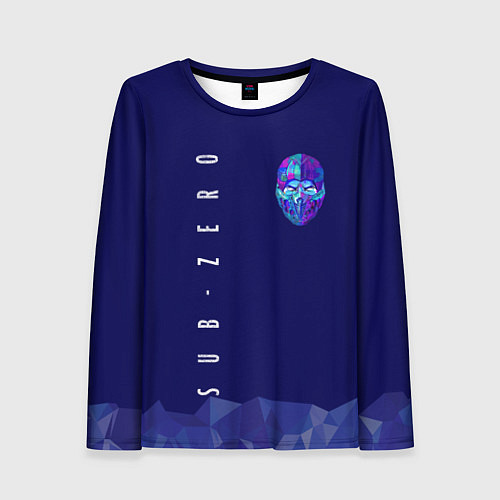 Женский лонгслив Mortal Kombat - Саб-Зиро / 3D-принт – фото 1