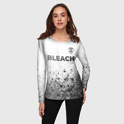 Лонгслив женский Bleach - white gradient посередине, цвет: 3D-принт — фото 2