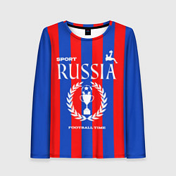 Женский лонгслив Футбольная форма с номером 7