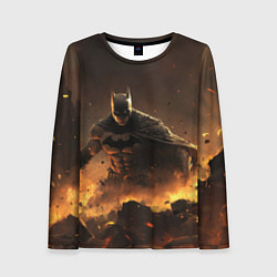 Лонгслив женский Batman dark city, цвет: 3D-принт
