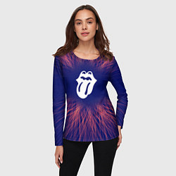 Лонгслив женский Rolling Stones red energy, цвет: 3D-принт — фото 2