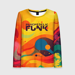 Женский лонгслив Psychedelic funk
