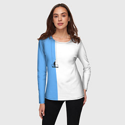 Лонгслив женский Моляр красит стену, цвет: 3D-принт — фото 2