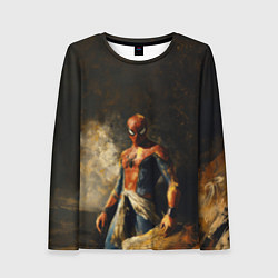 Женский лонгслив Spider man poster