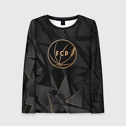 Женский лонгслив Porto golden poly