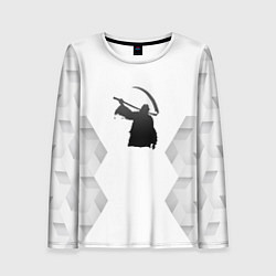 Женский лонгслив Children of Bodom white poly