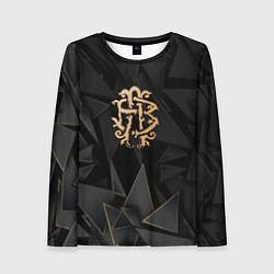 Лонгслив женский Nickelback golden poly, цвет: 3D-принт