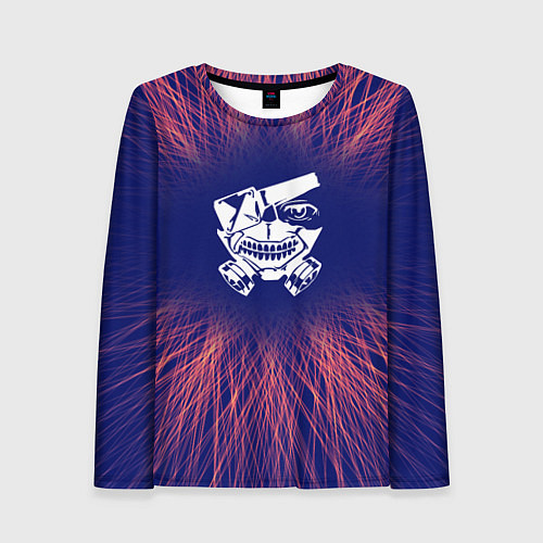 Женский лонгслив Tokyo Ghoul red energy / 3D-принт – фото 1