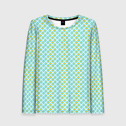 Женский лонгслив Ikat ogee - этнический узор