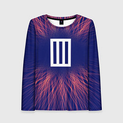Женский лонгслив Paramore red energy