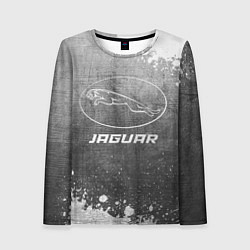 Женский лонгслив Jaguar - grey gradient