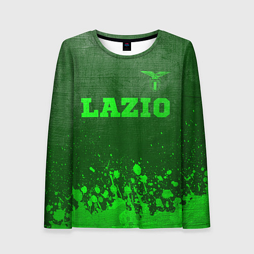 Женский лонгслив Lazio - green gradient посередине / 3D-принт – фото 1