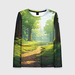 Женский лонгслив Fabulous forest