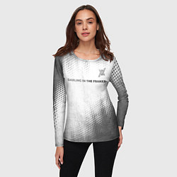 Лонгслив женский Darling in the FranXX - white gradient посередине, цвет: 3D-принт — фото 2