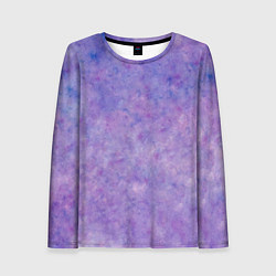 Женский лонгслив Фиолетовый свет фонаря