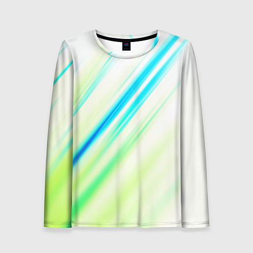 Женский лонгслив Multicolored / 3D-принт – фото 1