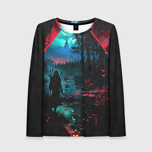 Женский лонгслив Выживание / 3D-принт – фото 1