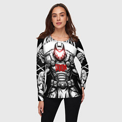 Лонгслив женский Doom dark ages doom guy, цвет: 3D-принт — фото 2