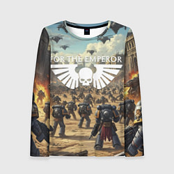 Женский лонгслив Warhammer 40k поле боя