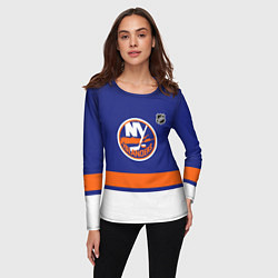 Лонгслив женский Нью Йорк Айлендерс хоккей, цвет: 3D-принт — фото 2