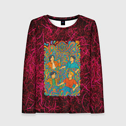 Женский лонгслив Astro в стиле психоделики