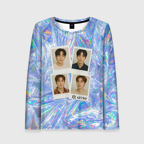 Женский лонгслив Astro четыре фото / 3D-принт – фото 1