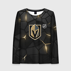 Лонгслив женский Вегас Голден Найтс - НХЛ хоккей, цвет: 3D-принт