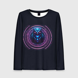 Женский лонгслив Магическая сова