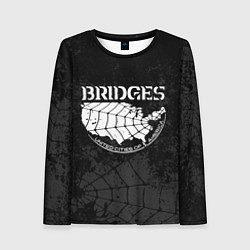 Лонгслив женский Bridges company, цвет: 3D-принт