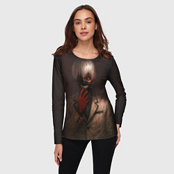 Лонгслив женский Гуль Канеки Кен, цвет: 3D-принт — фото 2