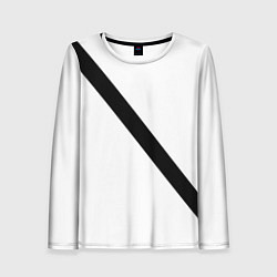 Лонгслив женский Ремень безопасности пассажирский, цвет: 3D-принт