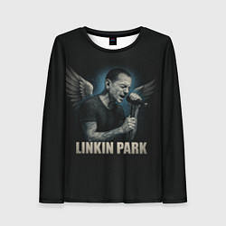 Лонгслив женский Chester Bennington - Angel, цвет: 3D-принт