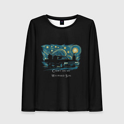 Лонгслив женский Сверхъестественное carry on my wayward son, цвет: 3D-принт