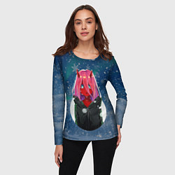 Лонгслив женский Anime XX Zero Two Kid, цвет: 3D-принт — фото 2