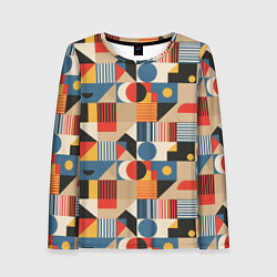 Женский лонгслив Ритмы Баухауса