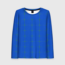 Женский лонгслив Color blue stripes