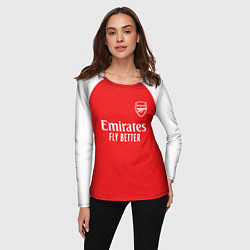 Лонгслив женский Анри домашняя форма Арсенал 2025 2026, цвет: 3D-принт — фото 2