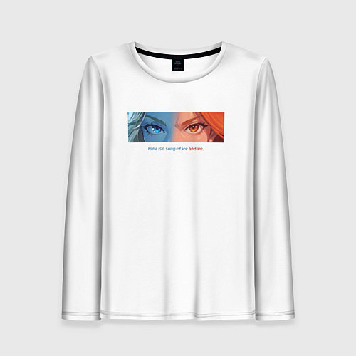 Женский лонгслив Lina and CM / 3D-принт – фото 1