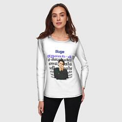 Лонгслив женский Шуга - BTS, цвет: 3D-принт — фото 2