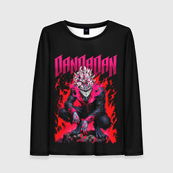Лонгслив женский Дандадан Окарун, цвет: 3D-принт