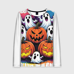 Женский лонгслив Happy Halloween 25
