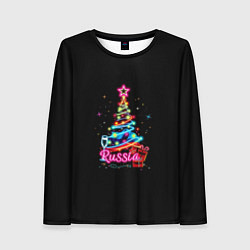 Женский лонгслив Christmas tree gifts