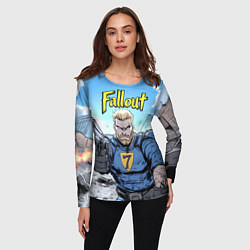 Лонгслив женский Fallout 7, цвет: 3D-принт — фото 2