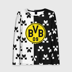 Женский лонгслив Borussia pattern minecraft