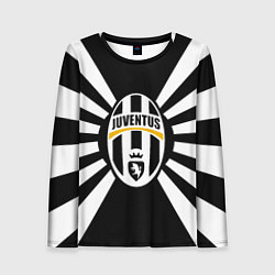 Лонгслив женский Ювентус линии, цвет: 3D-принт
