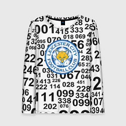 Лонгслив женский Лестер сити цифры символы, цвет: 3D-принт