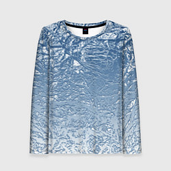 Женский лонгслив Налипший снег